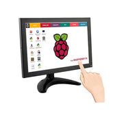 10.1 Inch HEV1001(RR101) 1280x800 Portable IPS Touch Screen with Metal Shell Screen for Raspberry Pi All-In-One PC