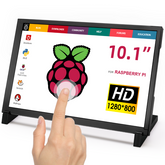 10.1 inch 1280x800 IPS Touch Screen with Acrylic Case Compatible with Raspberry Pi/ Jetson Nano/ PC
