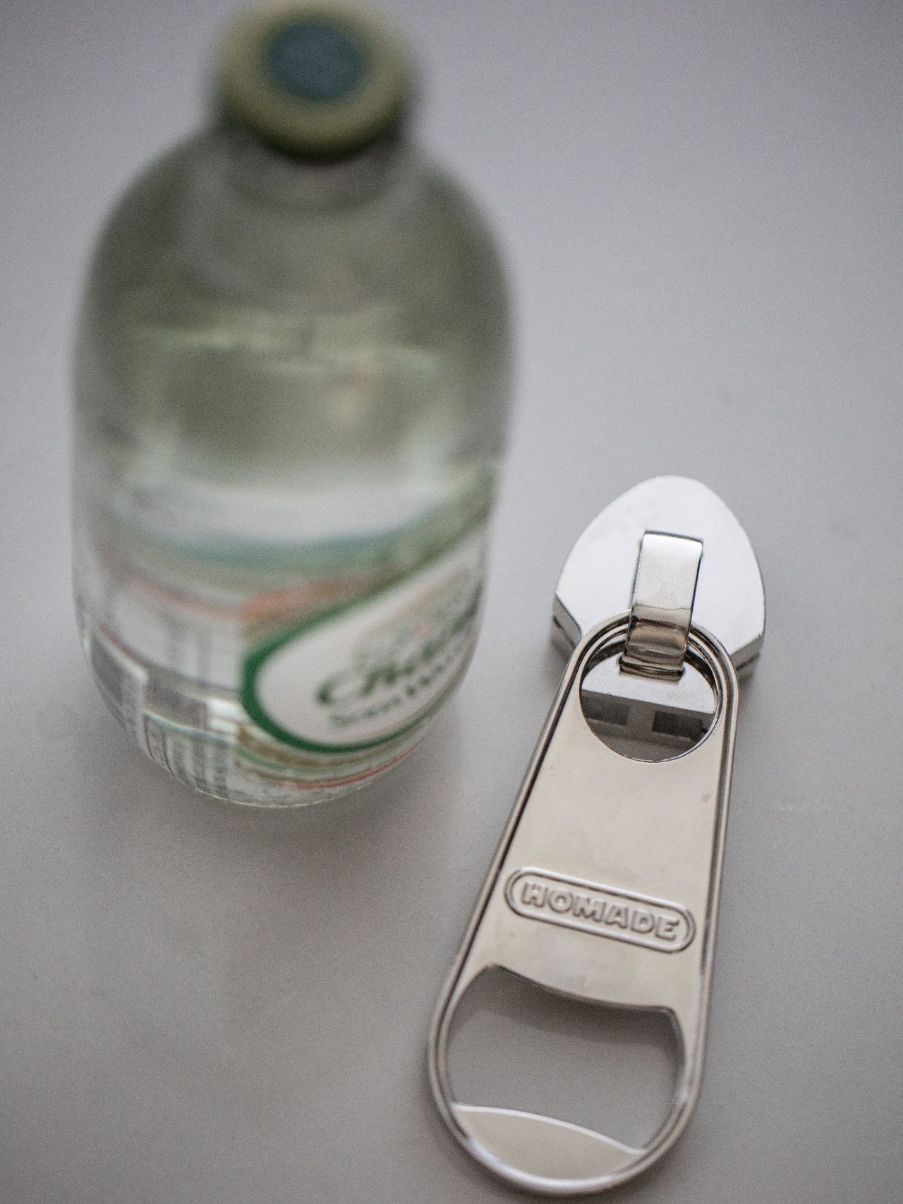Trendy Zipper Bottle Opener - Creative Magnetic Beer Opener - Unique Zinc Alloy Magnetic Fridge Magnet