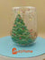 Christmas tree shape wishing glass - household Cute cartoon sequin double layer 380ml water cup holiday gift